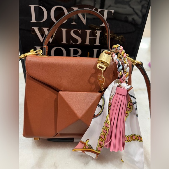 Authentic Louis Vuitton Padlock with keys and unbranded Tassel Key Holder #316 - Picture 4 of 4